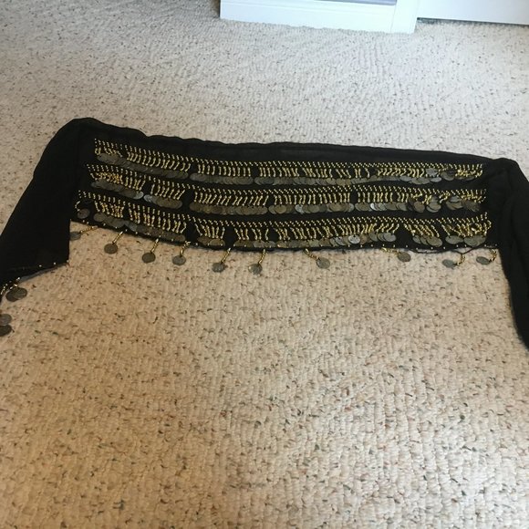 Belly Dance Hip Scarf - Picture 2 of 5